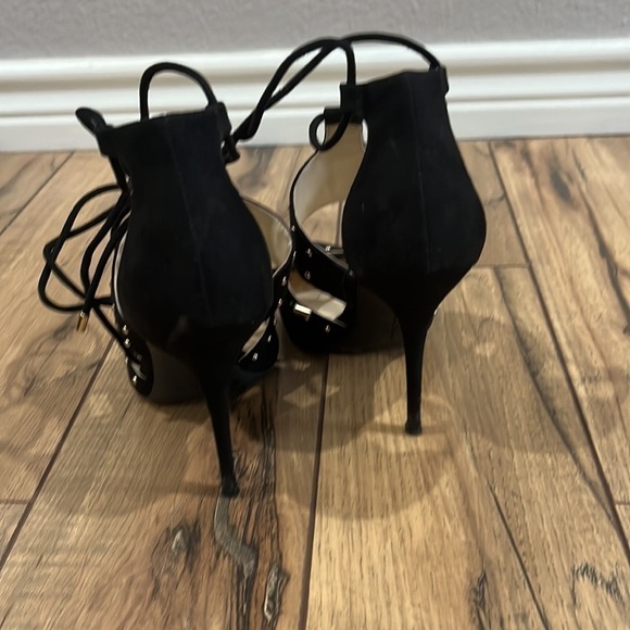 Jessica Simpson Wevire Pump black supreme microsuede heels Size: 9M - Picture 6 of 15